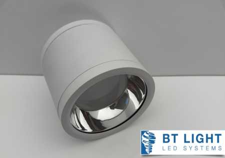 LED Aufbau,-Deckenleuchte rund IP65, 18W, 75, ° CCT, Dimmbar, CCT 3000K + 4000K + 5700K