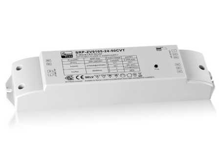 50W dimmbarer Konstantspannungs-Z-Wave-Farbtemperatur-LED-Treiber, SRP-ZV9105-50W-CVT