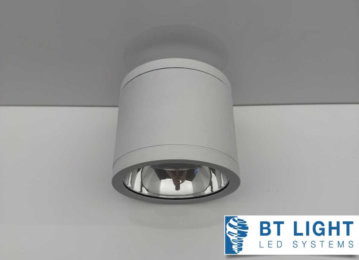 LED Aufbau,-Deckenleuchte rund IP65, 18W, 75, ° CCT, Dimmbar, CCT 3000K + 4000K + 5700K