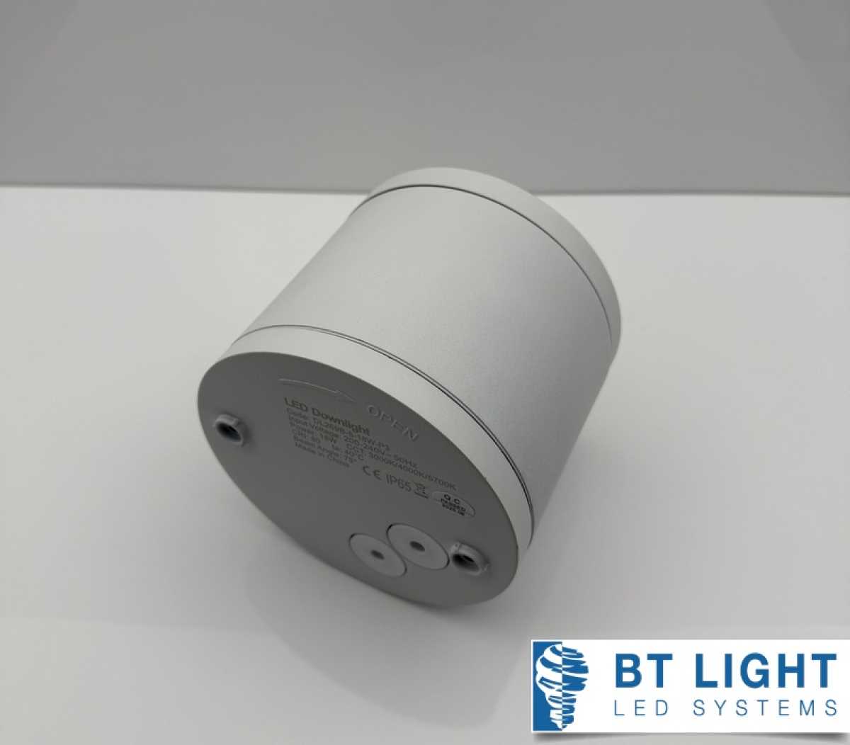 LED Aufbau,-Deckenleuchte rund IP65, 18W, 75, ° CCT, Dimmbar, CCT 3000K + 4000K + 5700K