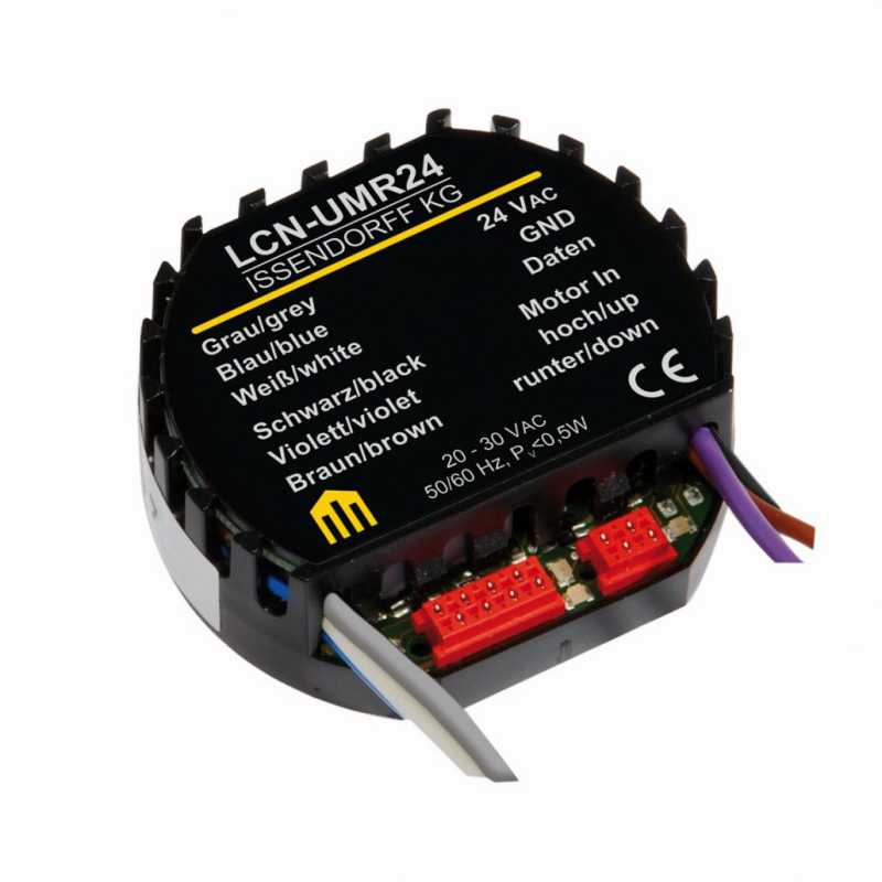 LCN-UMR24, 24 V-Universal-Rollladen-/Jalousie-Modul für die Unterputzdose