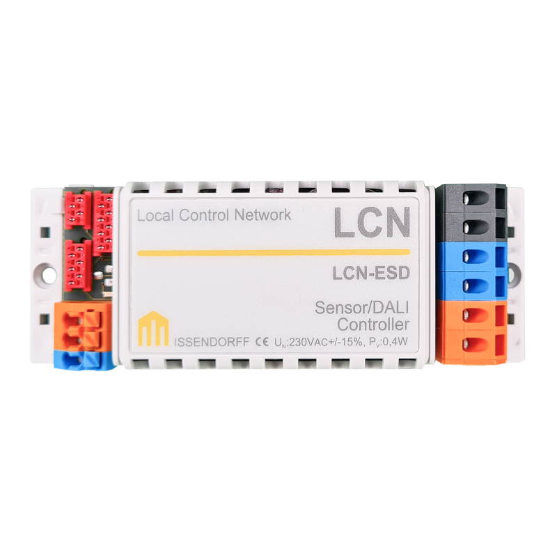 LCN-ESD, DALI-Steuergerät und LCN-Raumcontroller für die Schraubmontage