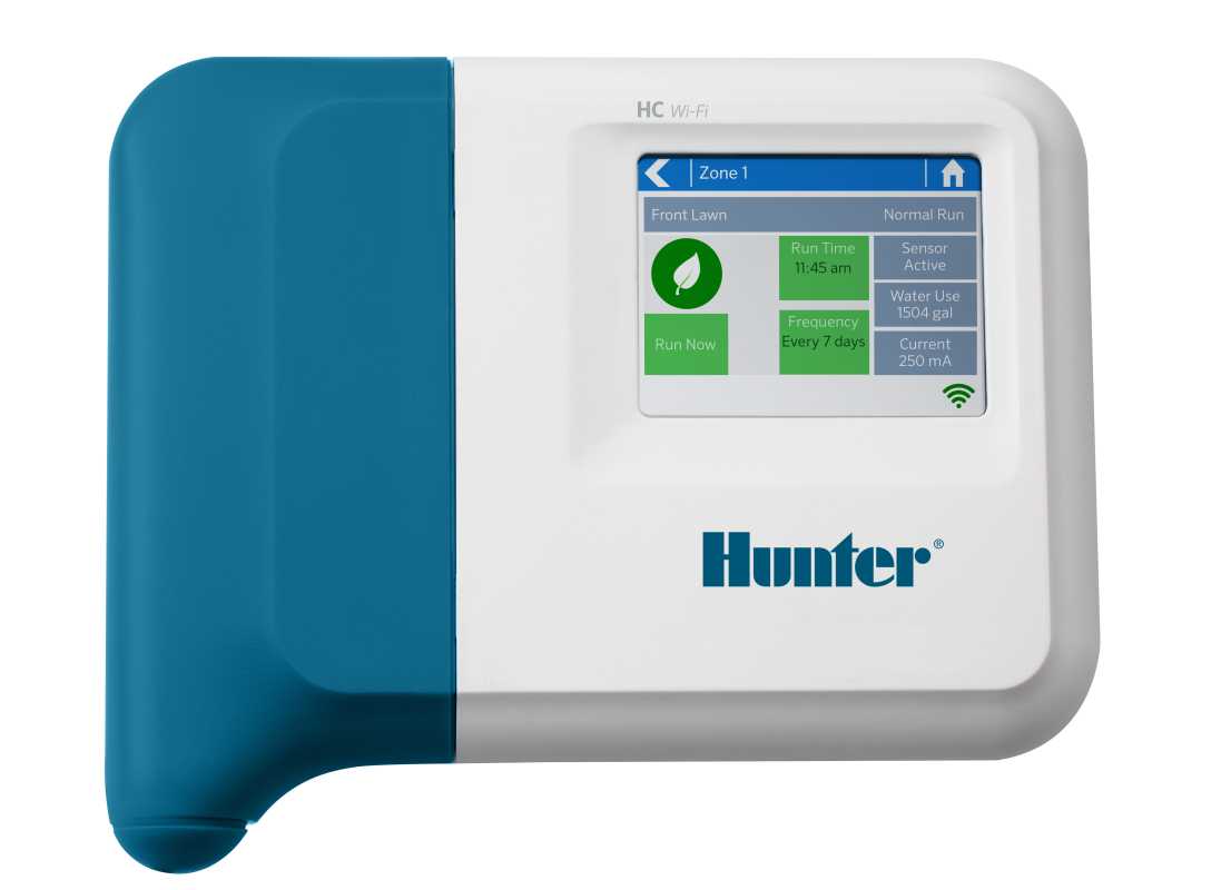 HUNTER HC-601e-i WiFi Steuergerät, 6 Stationen Innensteuergerät mit Hydrawi6